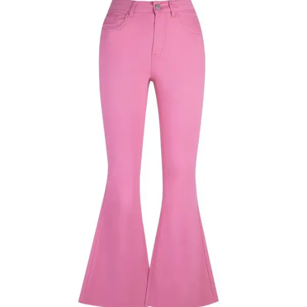 Pants & Trousers*Boogzel Clothing Y2K Flared Pants Pink