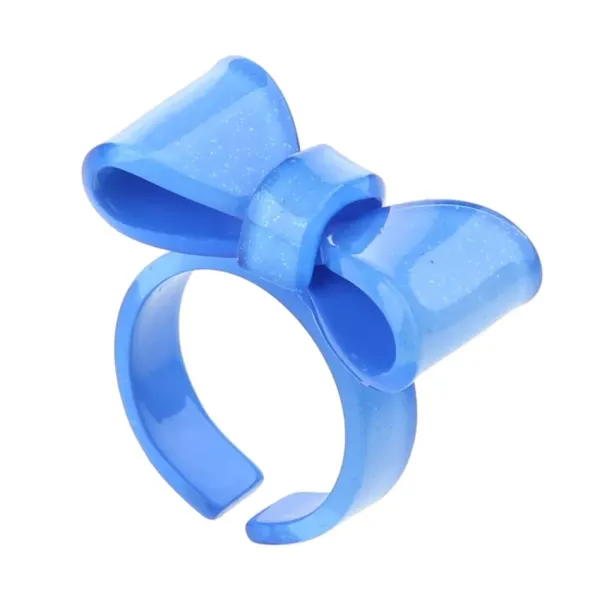 Rings*Boogzel Clothing Y2K Glitter Bow Ring