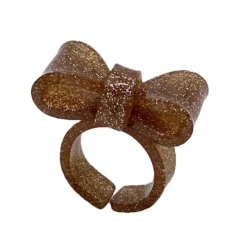 Rings*Boogzel Clothing Y2K Glitter Bow Ring
