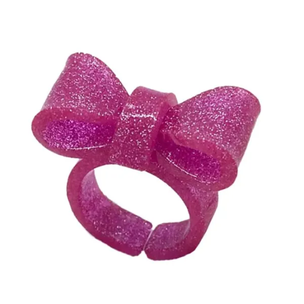 Rings*Boogzel Clothing Y2K Glitter Bow Ring