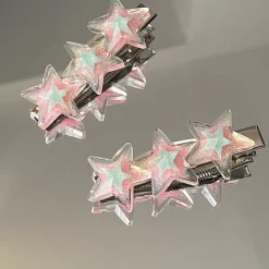 Hair Accessories*Boogzel Clothing Y2K Glitter Star Hair Clip