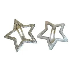 Hair Accessories*Boogzel Clothing Y2K Glitter Star Hair Clips