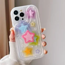 Iphone Cases*Boogzel Clothing Y2K Glitter Star iPhone Case Pink