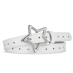 Belts & Chains*Boogzel Clothing Y2K Pastel Star Buckle Belt