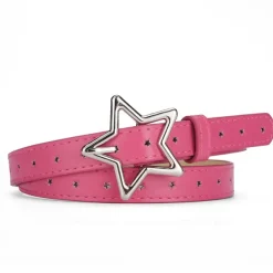 Belts & Chains*Boogzel Clothing Y2K Pastel Star Buckle Belt