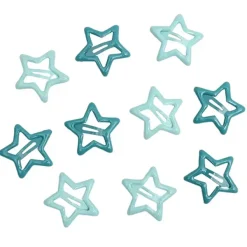 Hair Accessories*Boogzel Clothing Y2K Pastel Star Hair Clips Set