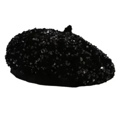 Hats*Boogzel Clothing Y2K Sequin Beret Hat
