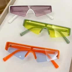 Sunglasses*Boogzel Clothing Y2K Slim Visor Sunglasses