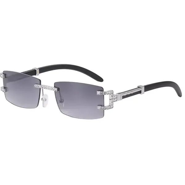 Sunglasses*Boogzel Clothing Y2K Square Frameless Sunglasses