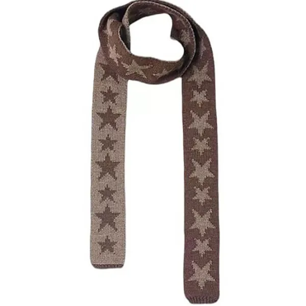 Other*Boogzel Clothing Y2K Star Skinny Scarf