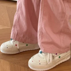 Aesthetic Sneakers*Boogzel Clothing Y2K Star Sneakers White