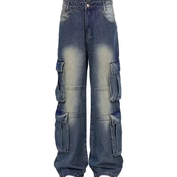 Jeans*Boogzel Clothing Young & Single Cargo Jeans Blue