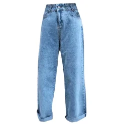 Jeans*Boogzel Clothing Young & Single Crop Jeans Blue