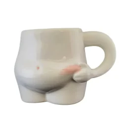 Aesthetic Kitchen|Aesthetic Room Decor*Boogzel Clothing Yummy Tummy Ceramic Mug White