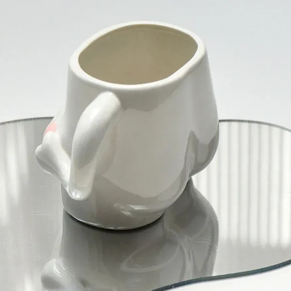 Aesthetic Kitchen|Aesthetic Room Decor*Boogzel Clothing Yummy Tummy Ceramic Mug White