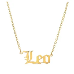 Necklaces & Chokers*Boogzel Clothing Zodiac Nameplate Necklace